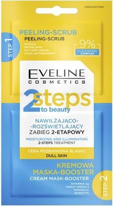 Eveline 2 Steps To Beauty Feuchtigkeitspflege und Illuminationsbehandlung 2x4ml (Körperlotion, 4 ml)
