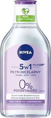 Actual product image NIVEA Micellair Skin Breathe For Micellar Skin Care Is A Sensitive And Hypersensitive Complexion (Powder, 400 ml)