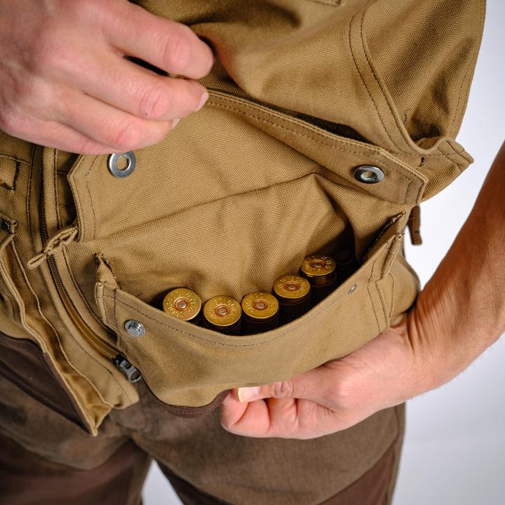 Produktbild Solognac Jagdweste 500 Renfort viele Taschen braun (3XL)