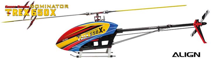 Align Elicottero T-Rex 650X Dominator F3C Super Combo, Microbeast