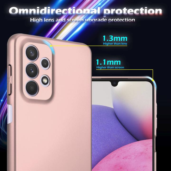Actual product image Cadorabo HC Matte Metal Cover (Samsung Galaxy A33 5G)