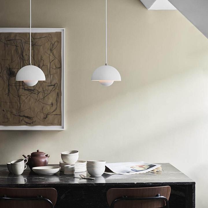 Produktbild &Tradition Flowerpot VP1 Pendelleuchte Matt Weiss (E27)