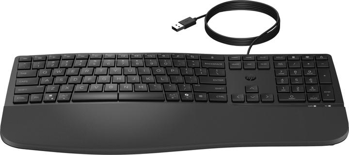 Actual product image HP 480 Comfort Wired Keyboard-GR (P) (DE, Cable)
