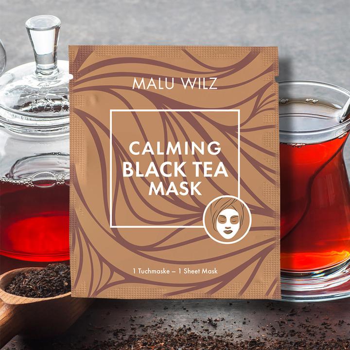 Actual product image Malu Wilz Calming Black Tea Mask