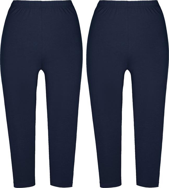 Produktbild Erwin Müller Damen-Capri-Leggings 2er-Pack (40, 42)