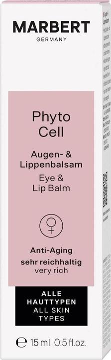 Image du produit Marbert Eye & Lip Balm (Baume, 15 ml, Jour + nuit)