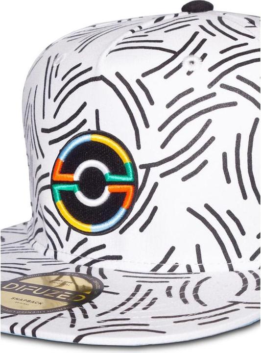 Actual product image Difuzed POKEMON - Pokeball Blanche - Casquette ajustable (One size)