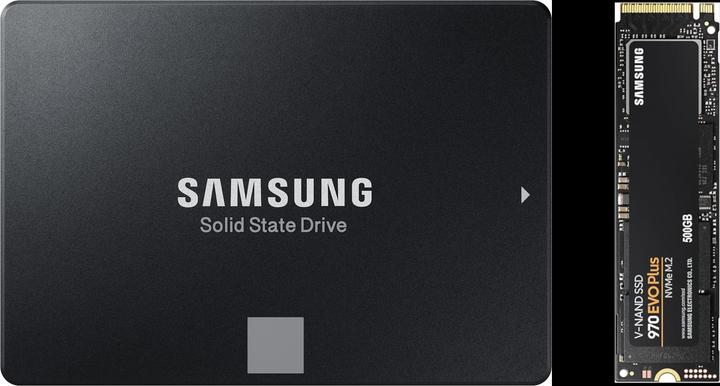 Samsung 860 EVO + 970 Evo Plus 500GB