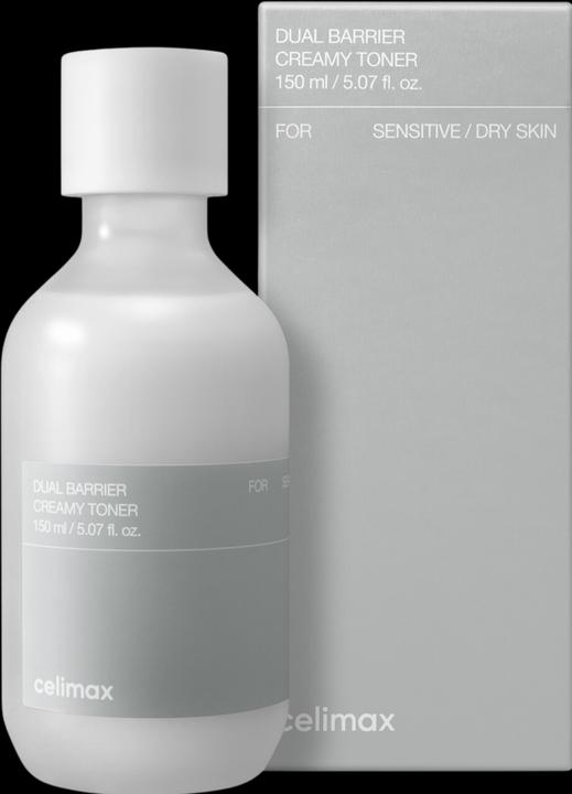 Actual product image Celimax Dual Barrier - Creamy Toner (Tonic water, 150 ml)