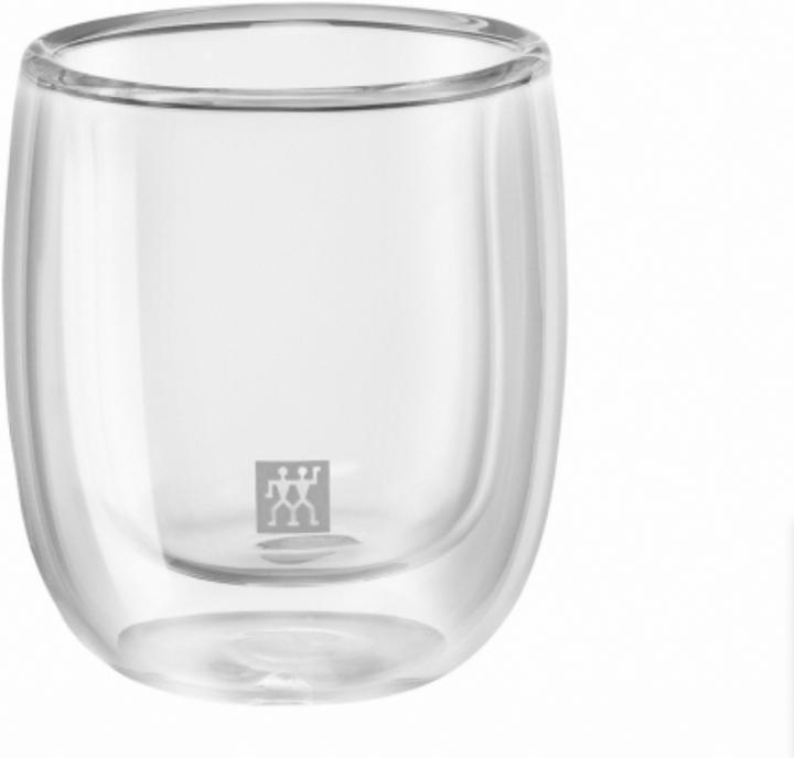 Actual product image Zwilling Sorrento Espresso Glasses Double Walled Set of 2 (80 ml, 2 x)