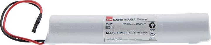 Actual product image B.E.G. Brück Replacement battery bar shape NiCd 3.6V 1.2h - Battery - 1.600 mAh (1 pcs., 1.60 mAh)