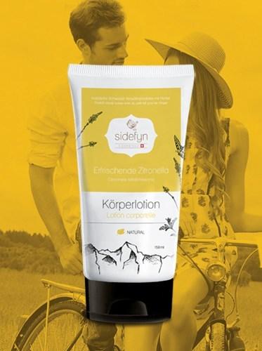 Actual product image Sidefyn Cosmetics Cosmetics Refreshing citronella body lotion (Body cream, 150 ml)