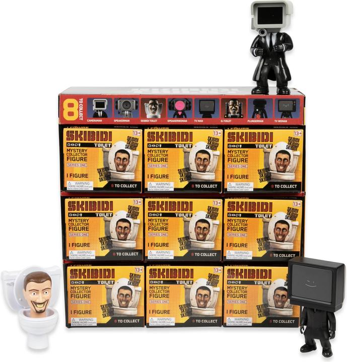 Image du produit Skibidi Toilet SKIBIDI Grandes figures de mystère dans PDQ