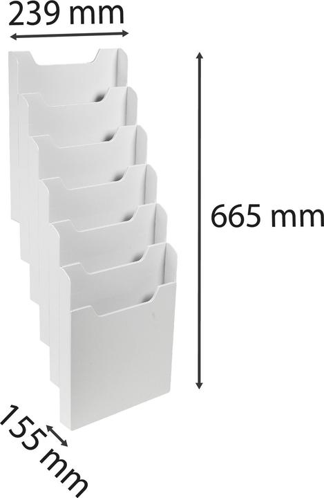 Produktbild Exacompta Wandprospekthalter (A4)