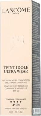 Actual product image Lancôme Complexion Idole Ultra Wear 410N (Camel)