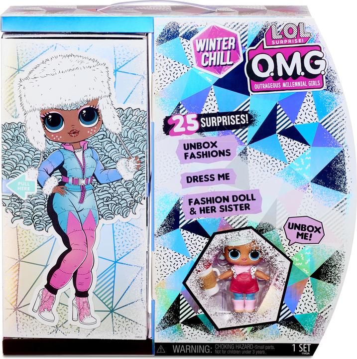 Actual product image MGA L.O.L. OMG Winter Chill Icy Gurl