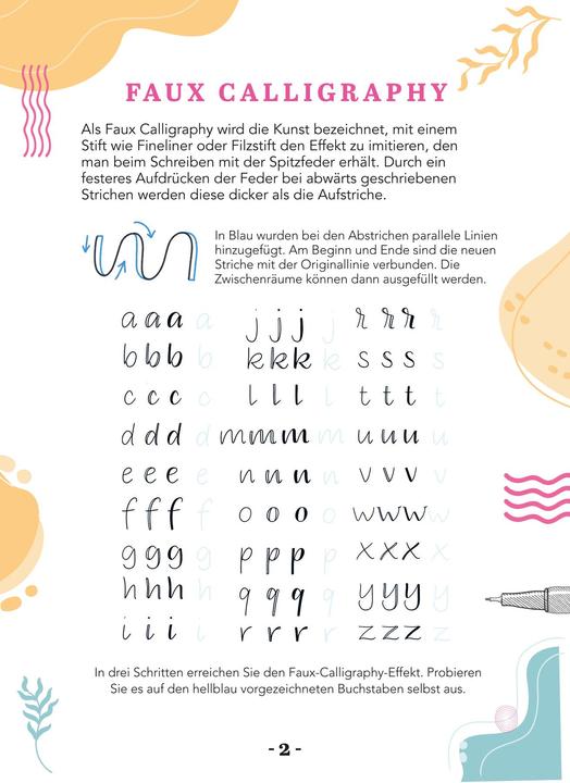 Image du produit Topp Design Paper A6 Jeu de formes. Avec cours de base de handlettering