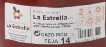 Actual product image Esmaltaciones La Estrella bucket peak 14cm 1,1l tile (Saucepan, Enamel)