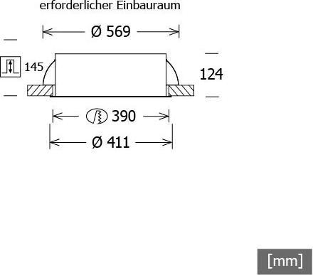Produktbild LTS Licht&Leuchten LED-Einbauleuchte PLL 27.410 #642345 (1980 lm)