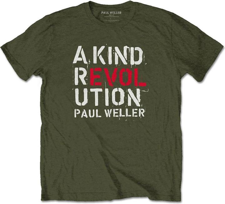 Paul Weller Unisex Adult A Kind Revolution T-Shirt (XL)