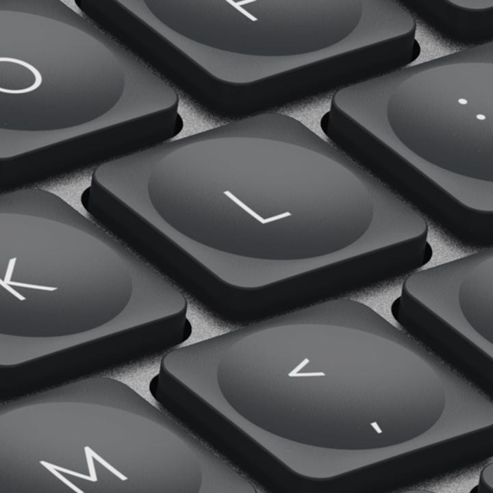 Image du produit Logitech MXKeys Minimalist (ING. Int., Sans fil)