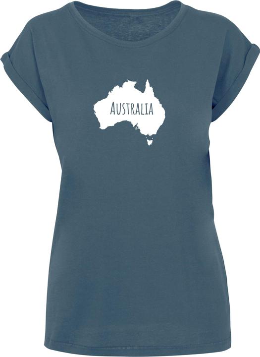 Merchcode Ladies Australia X Extended Shoulder Tee - 116405 (XXL)