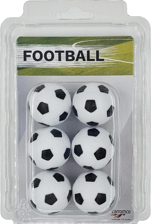 Produktbild Carromco Ersatzbälle für Tischfussball 6 Stück