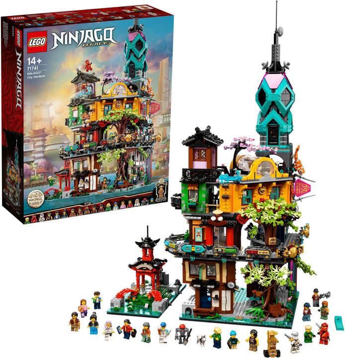 Produktbild LEGO Die Gärten von NINJAGO City (71741, LEGO Ninjago, LEGO Seltene Sets)