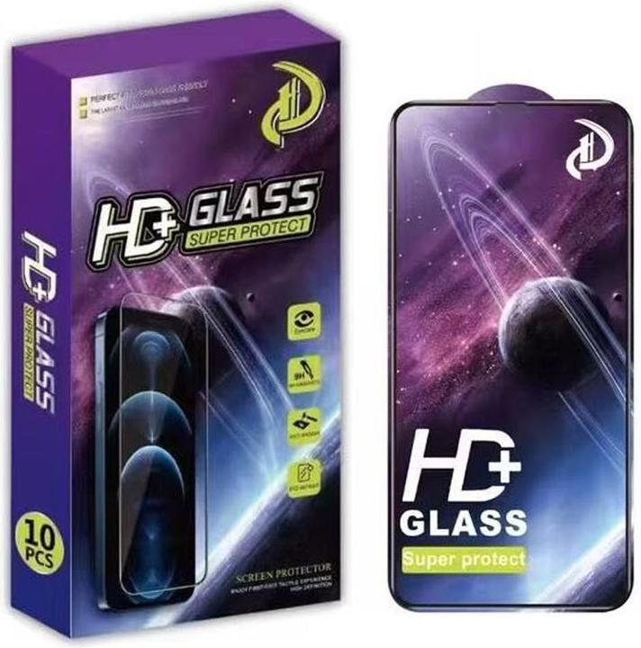 Image du produit OEM Tempered glass 9D for Samsung Galaxy S21 FE 5G black frame 10in1 (10 pièce(s), Samsung Galaxy S21 FE 5G)