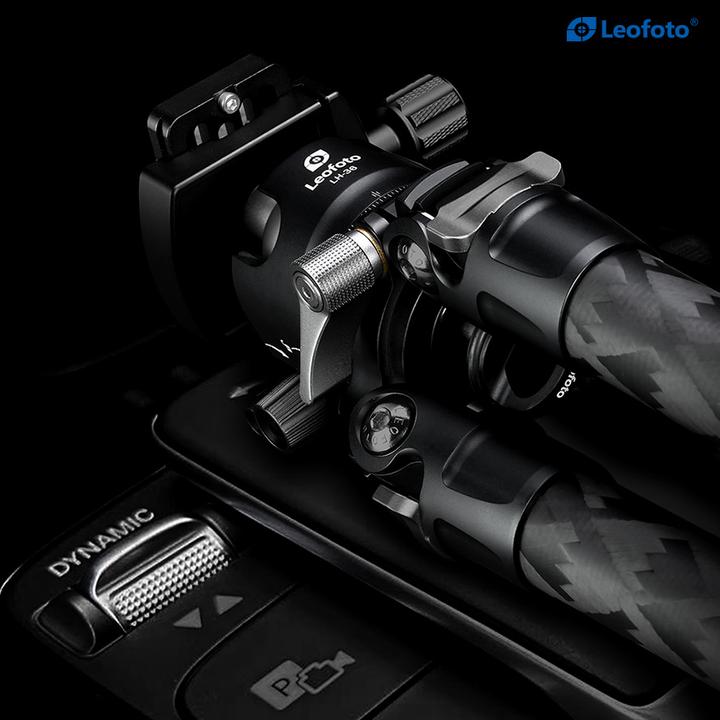 Immagine prodotto Leofoto Treppiede in carbonio LQ-365C con testa a sfera da 47 mm (set) (Metallo, Carbonio)
