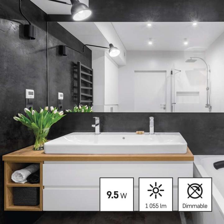 Produktbild Emos LED Lampe Classic A60 / E27 / 9,5 W (75 W) / 1055 lm / Neutral Weiss (E27, 9.50 W, 1055 lm, 1 x, E)