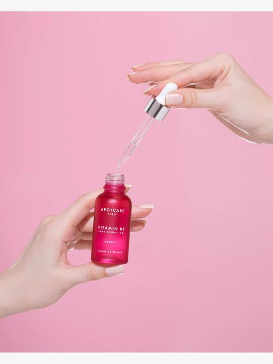 Actual product image Apotcare Vitamn B3 (Niacinamide) - Pure Serum (10 ml)
