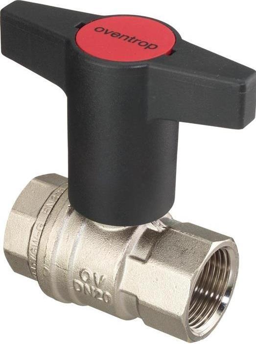 Produktbild Oventrop OV Knebelgriff-Kugelhahn Optibal PN 16, Messing DN 15, 1/2Zoll IG
