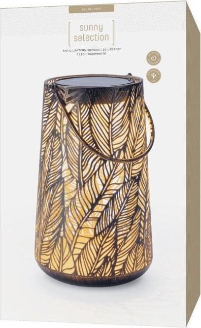 Actual product image STT Solar Antic Lantern Sombra (22 x 22 x 33 cm, 1 x)