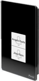 Actual product image Auerswald TFS-Dialog 400 intercom system black for a/b interfaces with elegant glass front