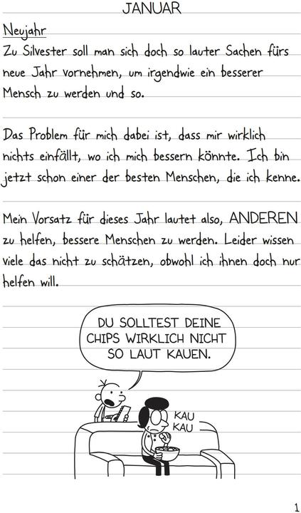 Produktbild Gregs Tagebuch 3. Jetzt reicht's! (Deutsch, Jeff Kinney, 2009)