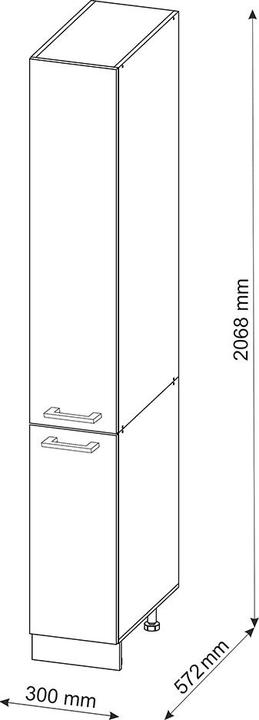 Produktbild Vicco Apothekerschrank R-Line