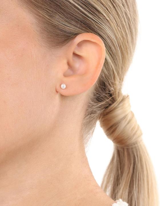 Immagine prodotto Amor Gioielli per orecchie da donna, argento 925, perla di conchiglia (Argento 925)