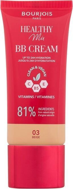 Image du produit Bourjois Healthy Mix Clean & Vegan BB Cream (crème de beauté saine et végétalienne) (03 Beige)