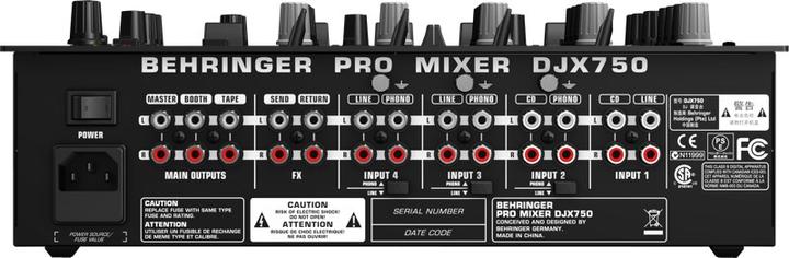 Image du produit Behringer Djx750 (Clubmixer)