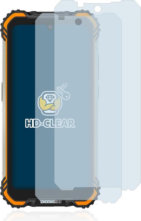 Immagine prodotto BROTECT Pellicola Trasparente (2 Pezzo/i, Doogee S58 Pro)