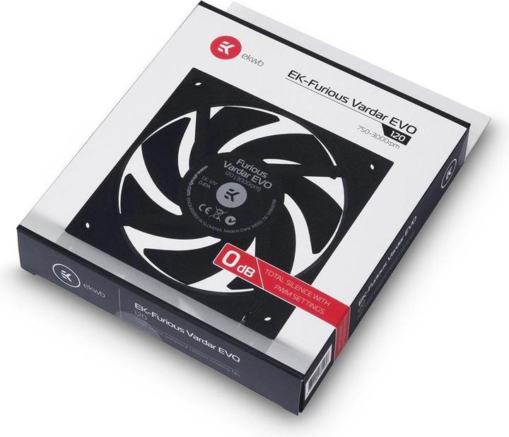 Produktbild EKWB EK-Furious Vardar EVO 120 BB PWM - 3000 U/min (120 mm, 1 x)