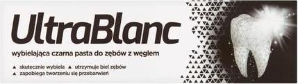 Image du produit UltraBlanc Whiteningack Toothpaste With Activated Carbon (pâte à dents au carbone activé) (75 ml)