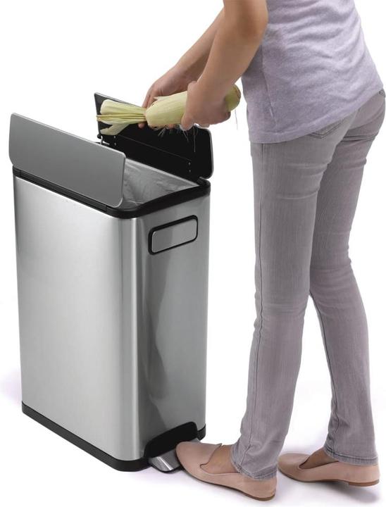 Produktbild EKO Treteimer Ecofly 45 Liter edelstahl (45 l)
