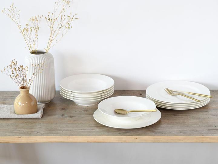 Produktbild CreaTable Tafelservice Fleur Ro. ws12tlg (12 Stück)