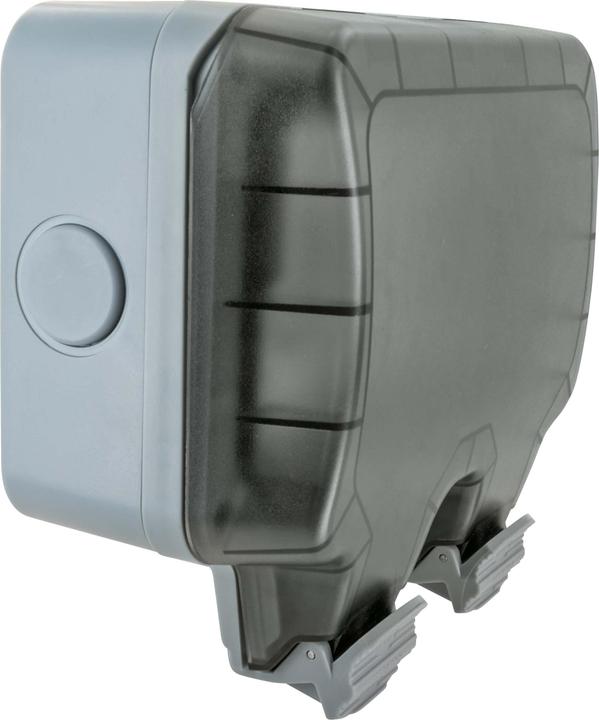 Produktbild Schwaiger Aussensteckdose IP66 2-Fach Schuko-Unterputzdose