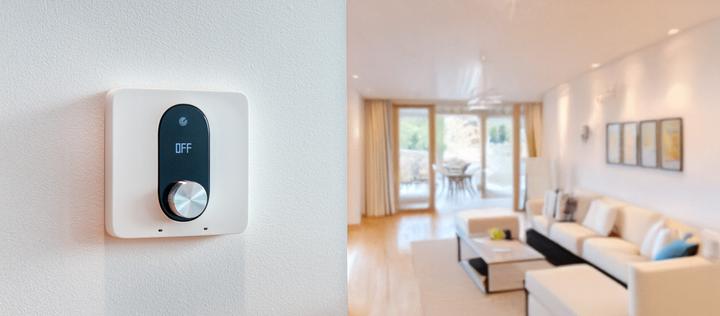 Actual product image Shelly LinkedGo Smart floor heating thermostat