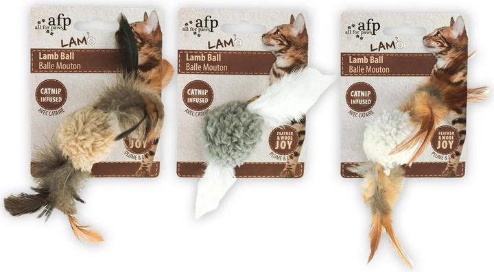 All for Paws Lambswool (Cat ball toy)
