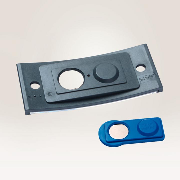 Productafbeelding Badgepoint POL30MA02-5DR Naambadges, 65 x 30 mm, donkergrijs