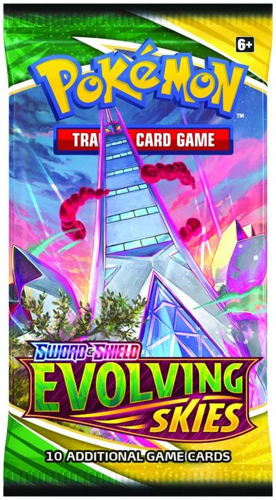 Actual product image Pokémon Evolving Skies (English, Booster Pack)